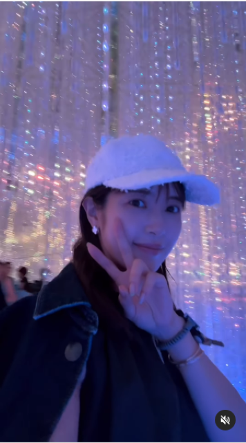 舟山久美子、暑い日におすすめのチームラボへ