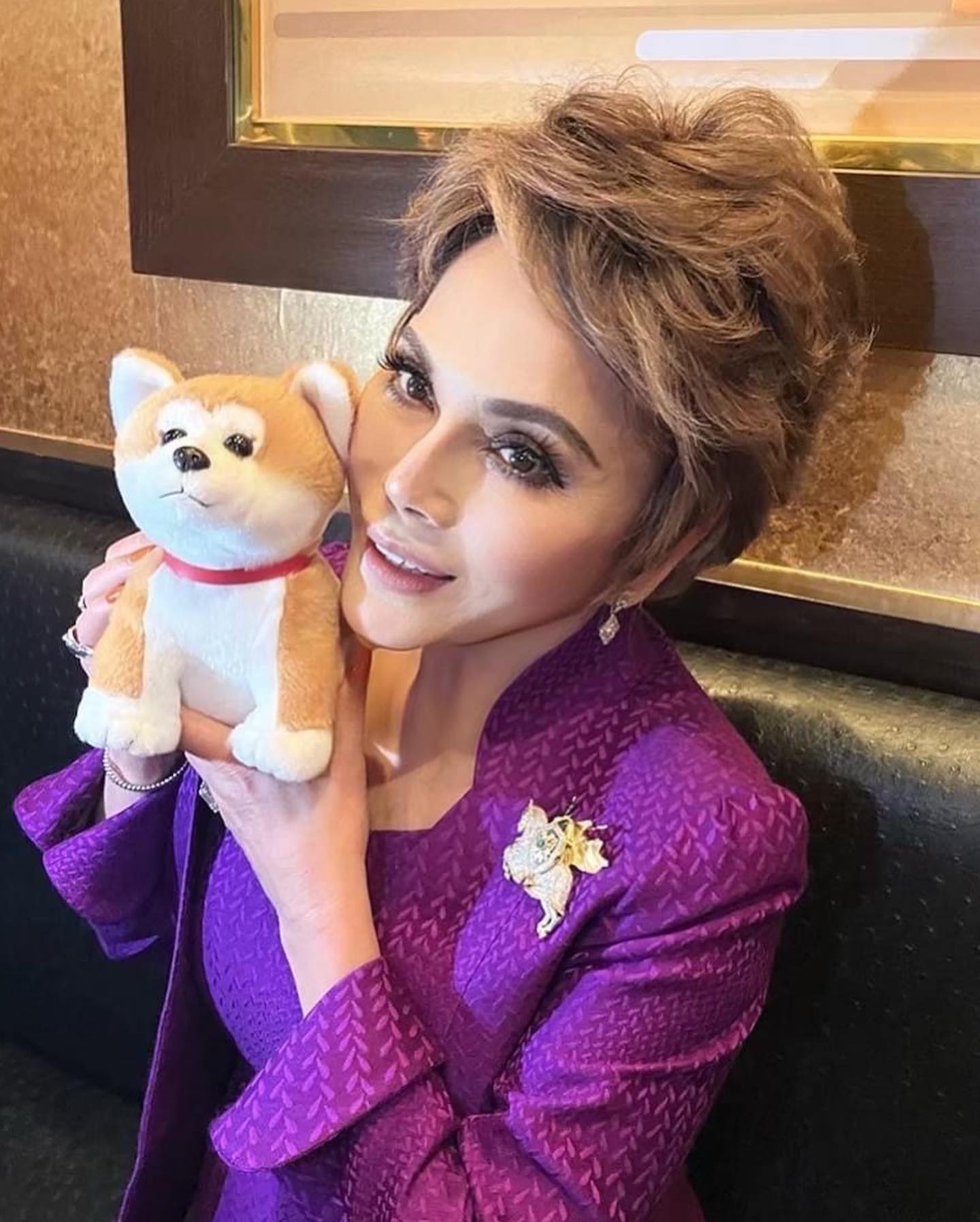 🌈デヴィ夫人、都内で美味しい ディナーを堪能😋