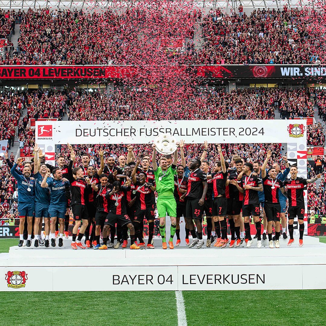 レヴァークーゼンがブンデス初の無敗優勝の偉業達成！