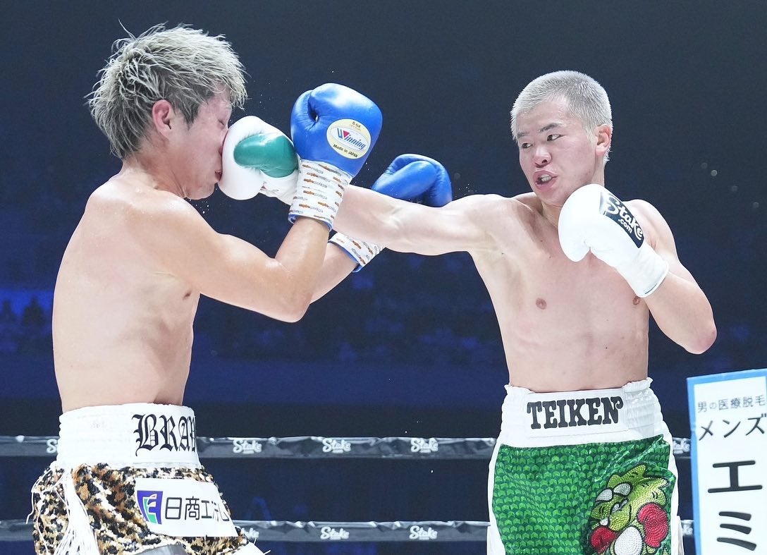 🥊那須川天心、ボクシングデビュー戦白星❗️「まだまだ強くなります」