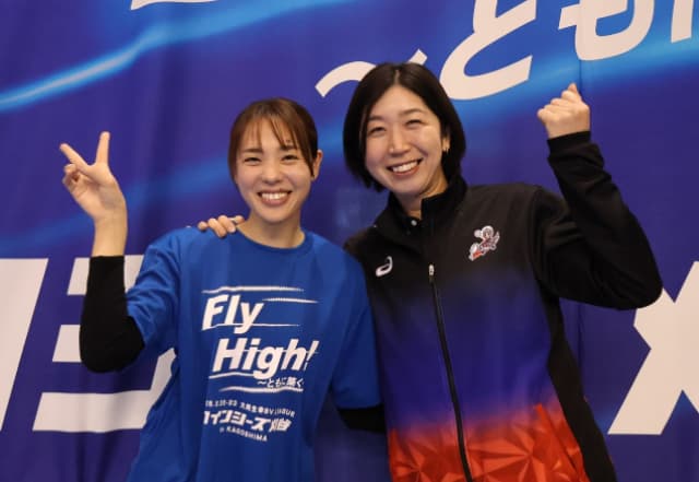 「安心感爆発でした」迫田さおりが荒木絵里香との2ショットを披露