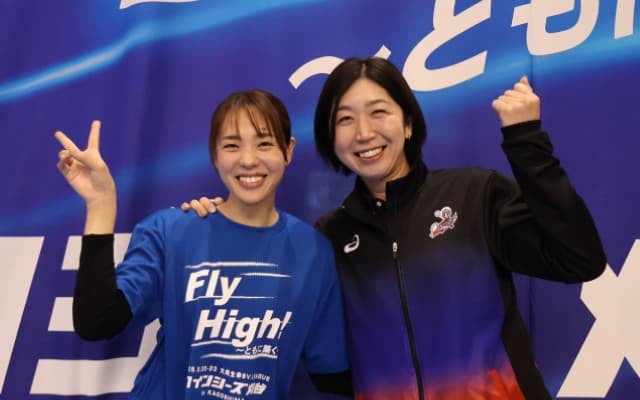 「安心感爆発でした」迫田さおりが荒木絵里香との2ショットを披露