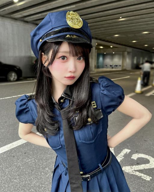 「逮捕して！」=LOVE・大谷映美里の「ミニスカポリスコス」が可愛すぎて逮捕者続出⁉︎