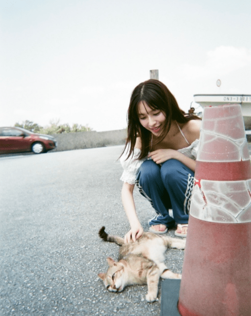 「可愛いは引かれ合う」白石聖が◯◯をナデナデする姿が可愛いと話題