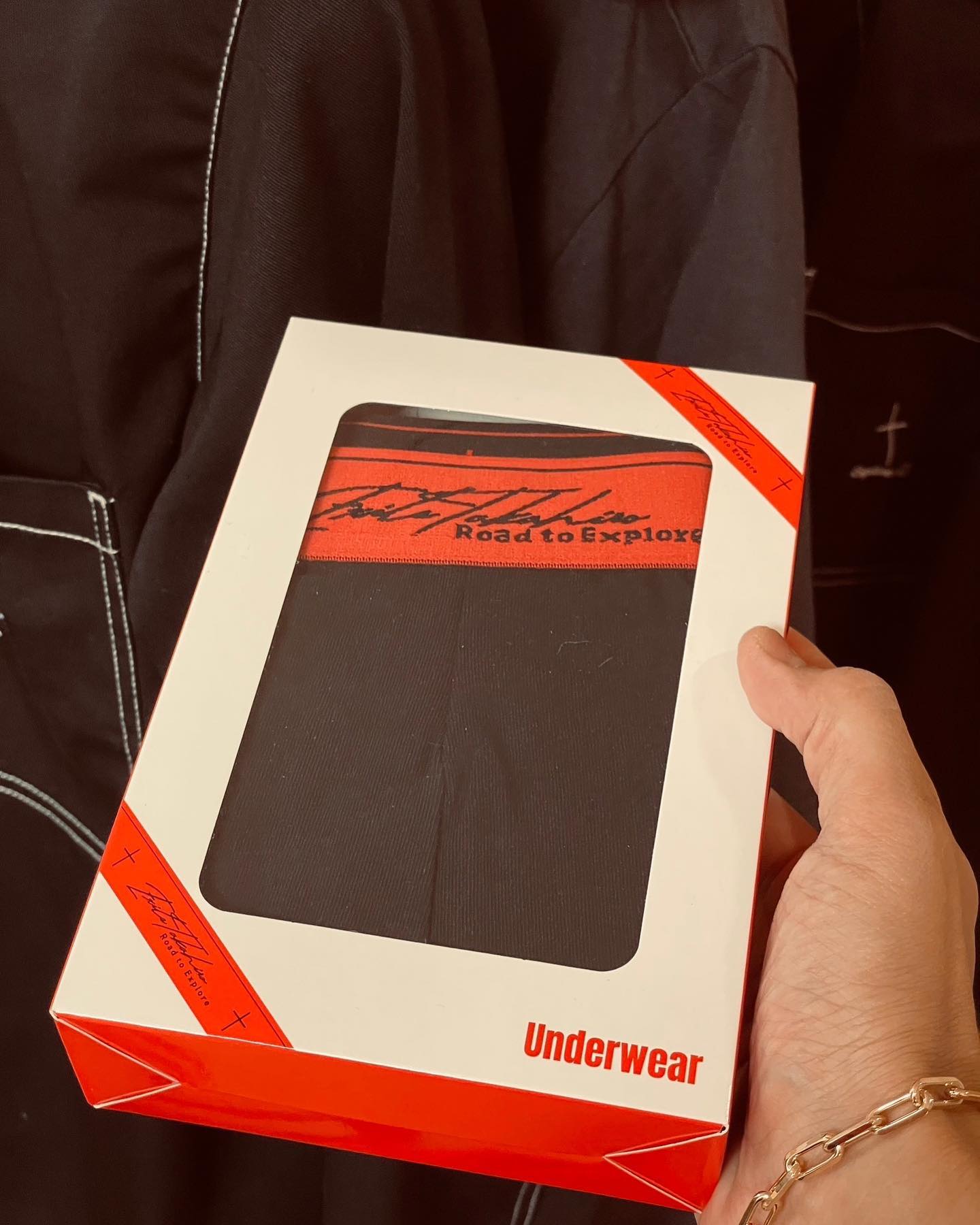 お姫様の防犯に⁉　TAKAHIRO、ボクサーパンツを男女にお勧め💛