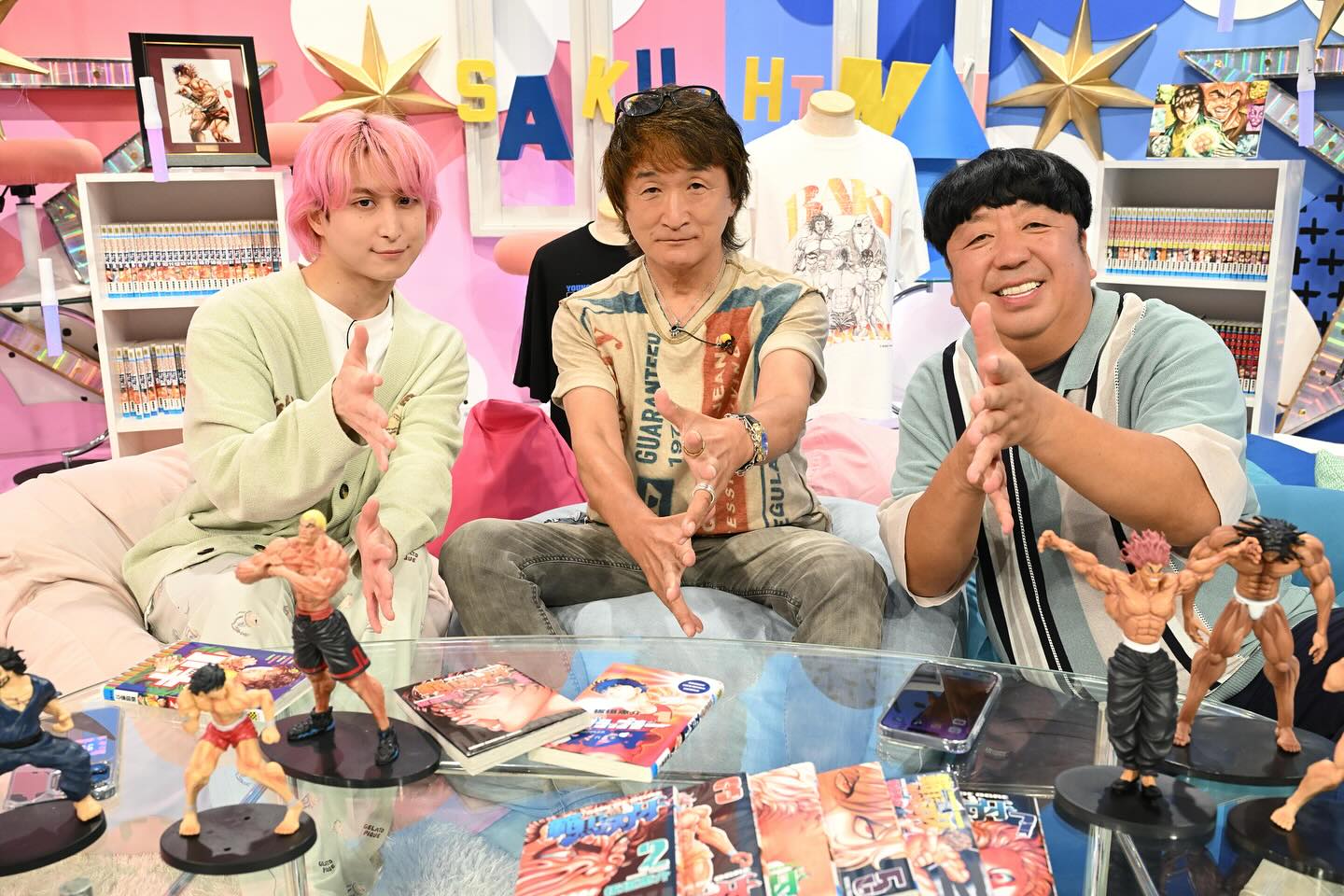 サクサクヒムヒム 推しの降る夜に『刃牙』シリーズの作者板垣恵介先生が登場！