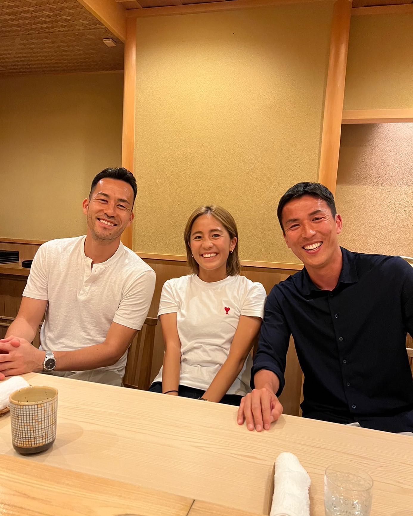 吉田麻也が豪華メンバーとのオフショットを公開👀「見てるだけで嬉しくなる3ショット📷🌠」