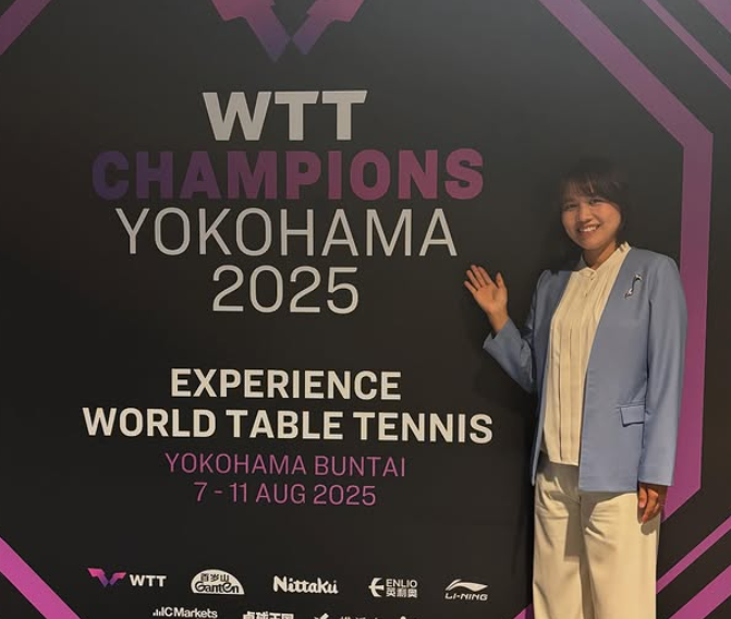 元卓球日本代表・平野早矢香、「WTTチャンピオンズ横浜」開幕初日を報告「日本勢全勝！」