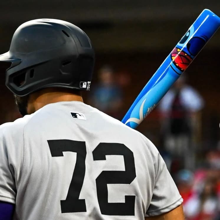 とっても可愛い試合！？素敵なバットで球団を支える皆さん ヤンキース公式インスタグラムより