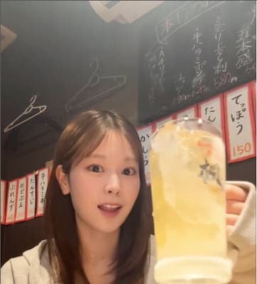 吉川七瀬がひとりはしご酒の様子を投稿！