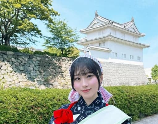 大白桃子の浜松茶娘姿に絶賛の声集まる！？浜松のお茶をアピール！