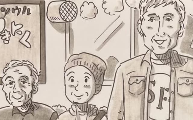 「交友関係広いですね〜」パラパラ漫画家・鉄拳が意外なタレントと焼肉へ！？