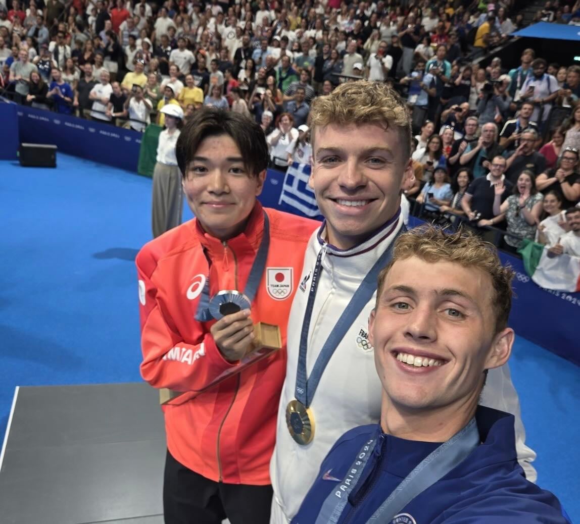 競泳 松下メダリストでスペシャルショット