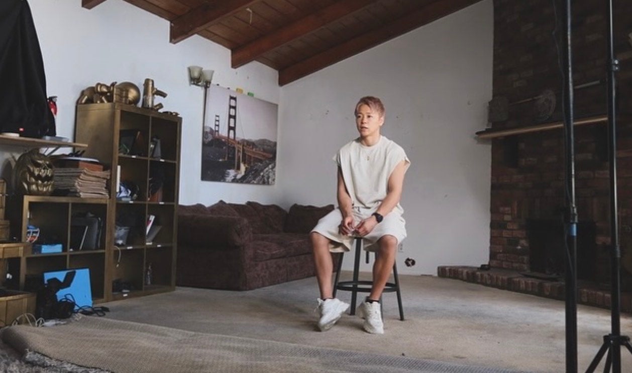 あの超人気格闘家のアメリカでの生活を密着