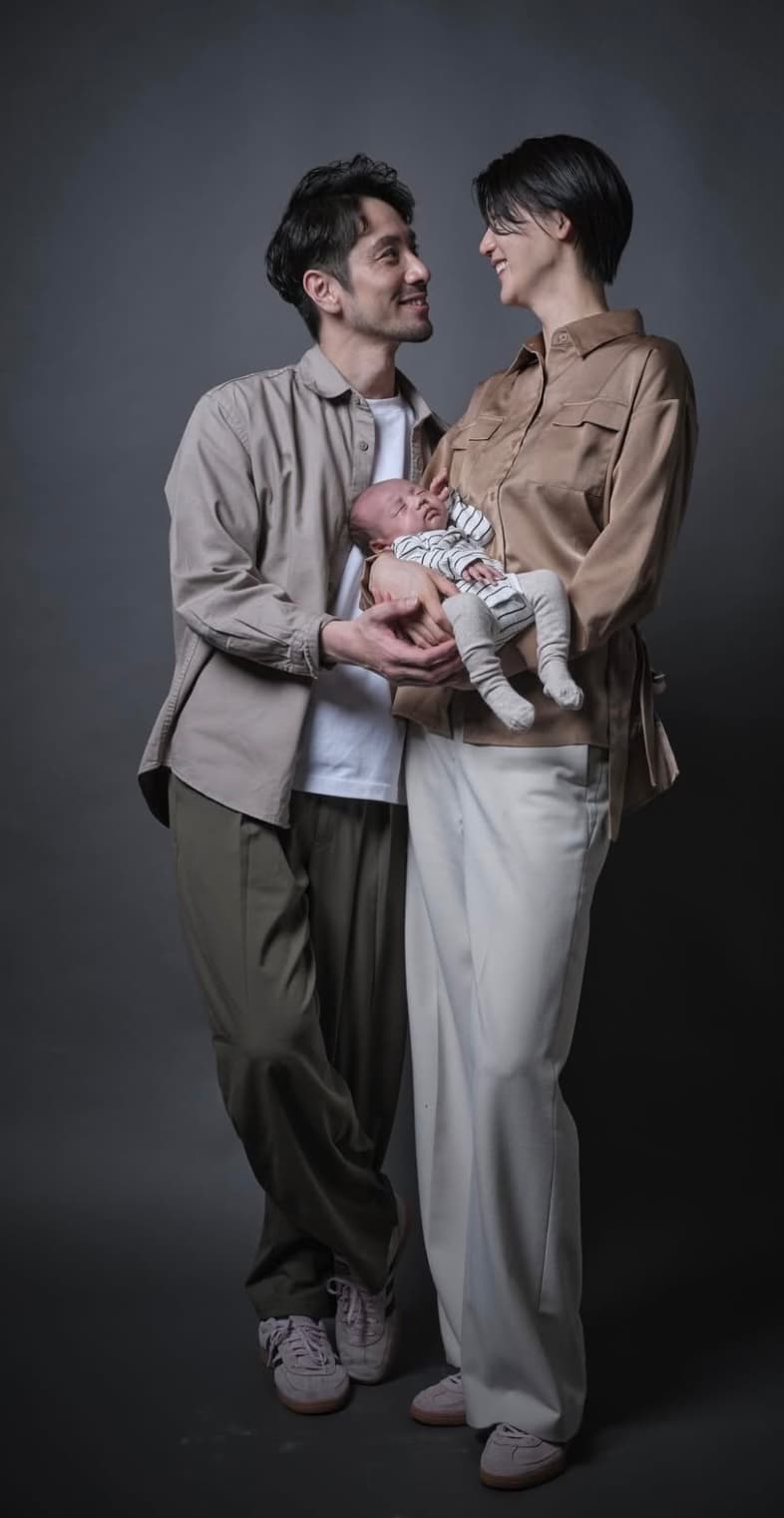 栗原恵＆Kouki夫婦、息子との3ショットにファン歓喜！「素敵すぎる写真」