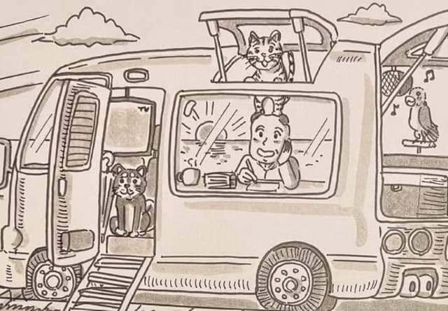 パラパラ漫画家・鉄拳 キャンピングカーを購入希望！？「いい場所まで行って絵を描きたいなぁ」