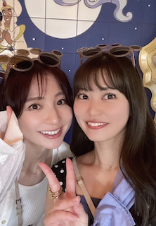 篠田麻里子 4歳長女&元AKBメンバーとのディズニー満喫ショット公開