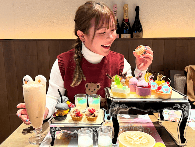 吉田優利、ポケモンカフェのオフショットを公開！