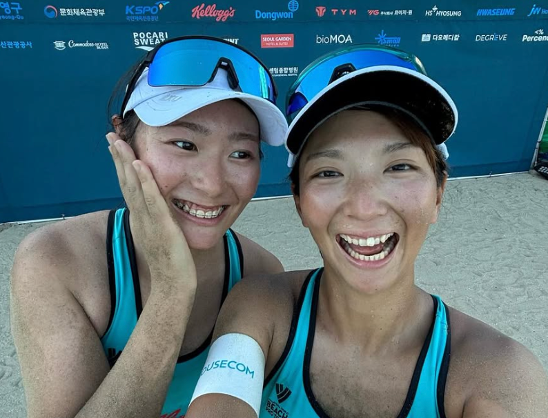 歓喜の瞬間！川崎菜々子が挑んだ初のビーチWツアー釜山大会
