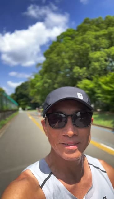 前園真聖が暑い夏の日差しの中ランニングでトレーニング！