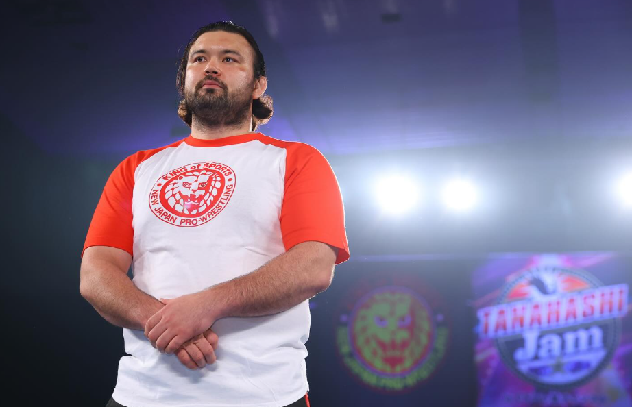 柔道金メダリスト・ウルフアロンが新日本プロレスと契約、リング上でファンへ感謝の一声