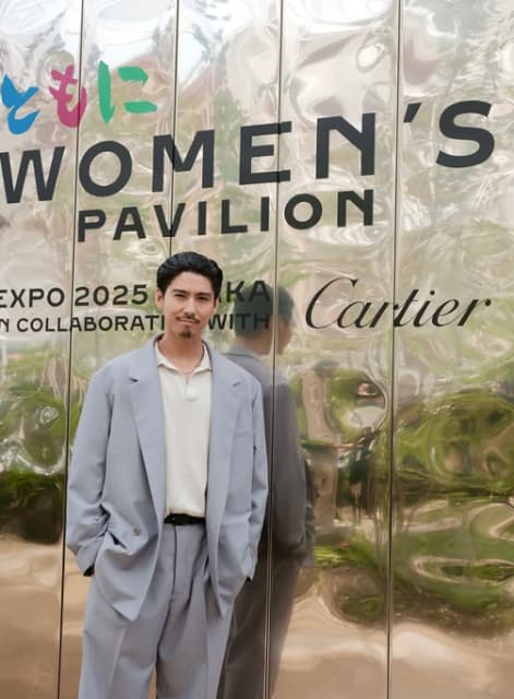 「「素敵」としか言いようがないね～」賀来賢人の万博ショットにファンからコメント集まる