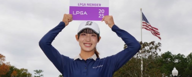 馬場咲希プロ、LPGA Qスクールファイナル突破を報告！「24位で通過しました！」