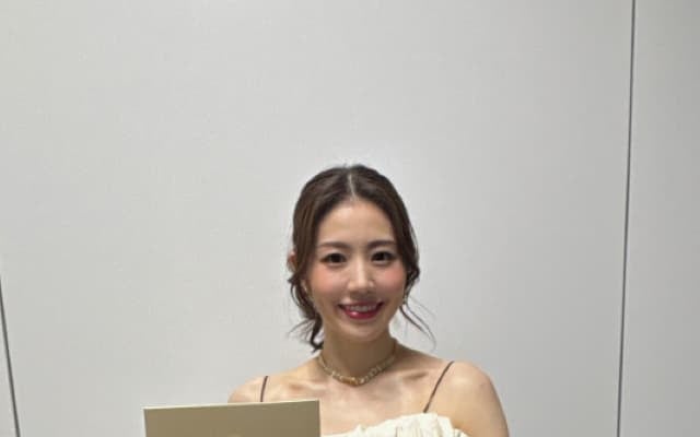 「日頃の皆さんの応援のおかげです」志田千陽がスポーツインフルエンサー賞を受賞