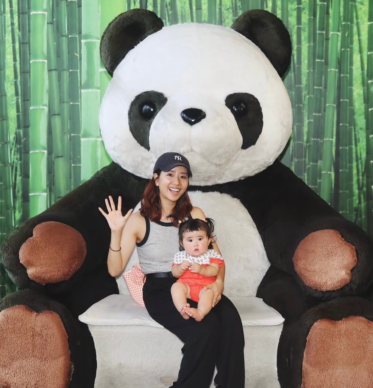 Dream Aya＆娘、和歌山・アドベーチャーワールドを大満喫！！！「ずーーーっとパチパチ」