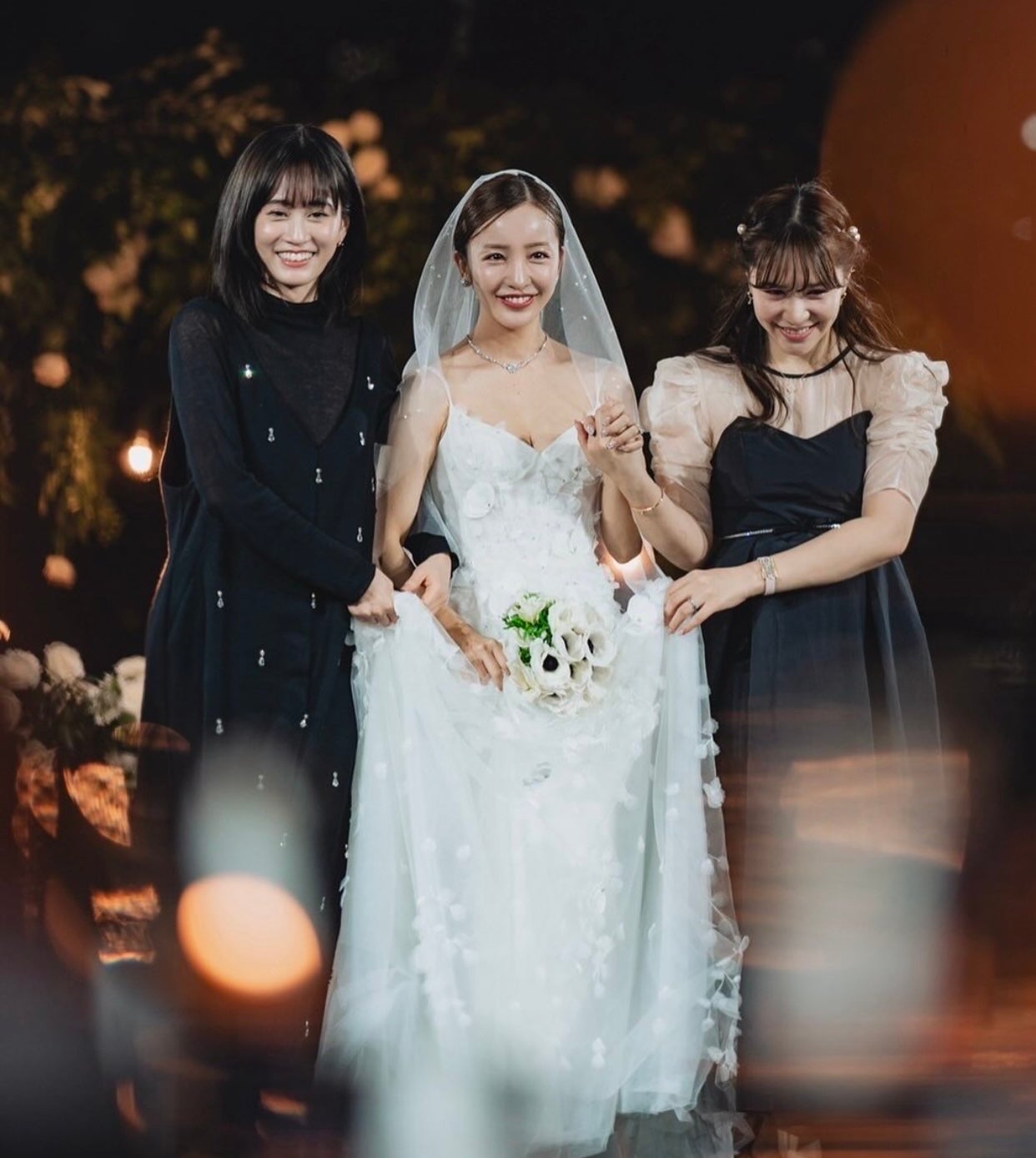 前田敦子、板野友美＆高橋奎二の披露宴で