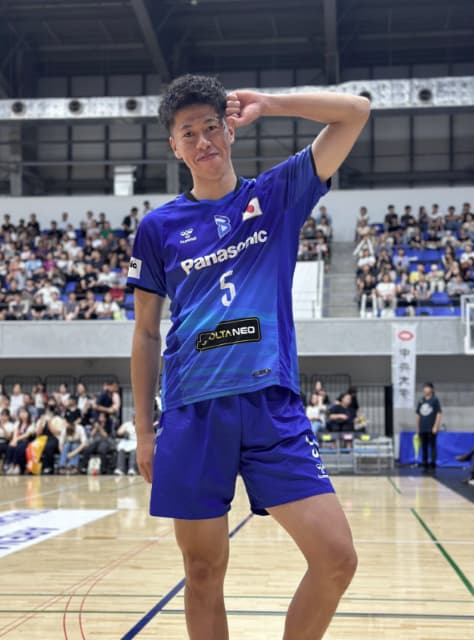 「たくさんのご声援ありがとうございました」大阪ブルテオン・富田選手が母校の中央大学を訪問！