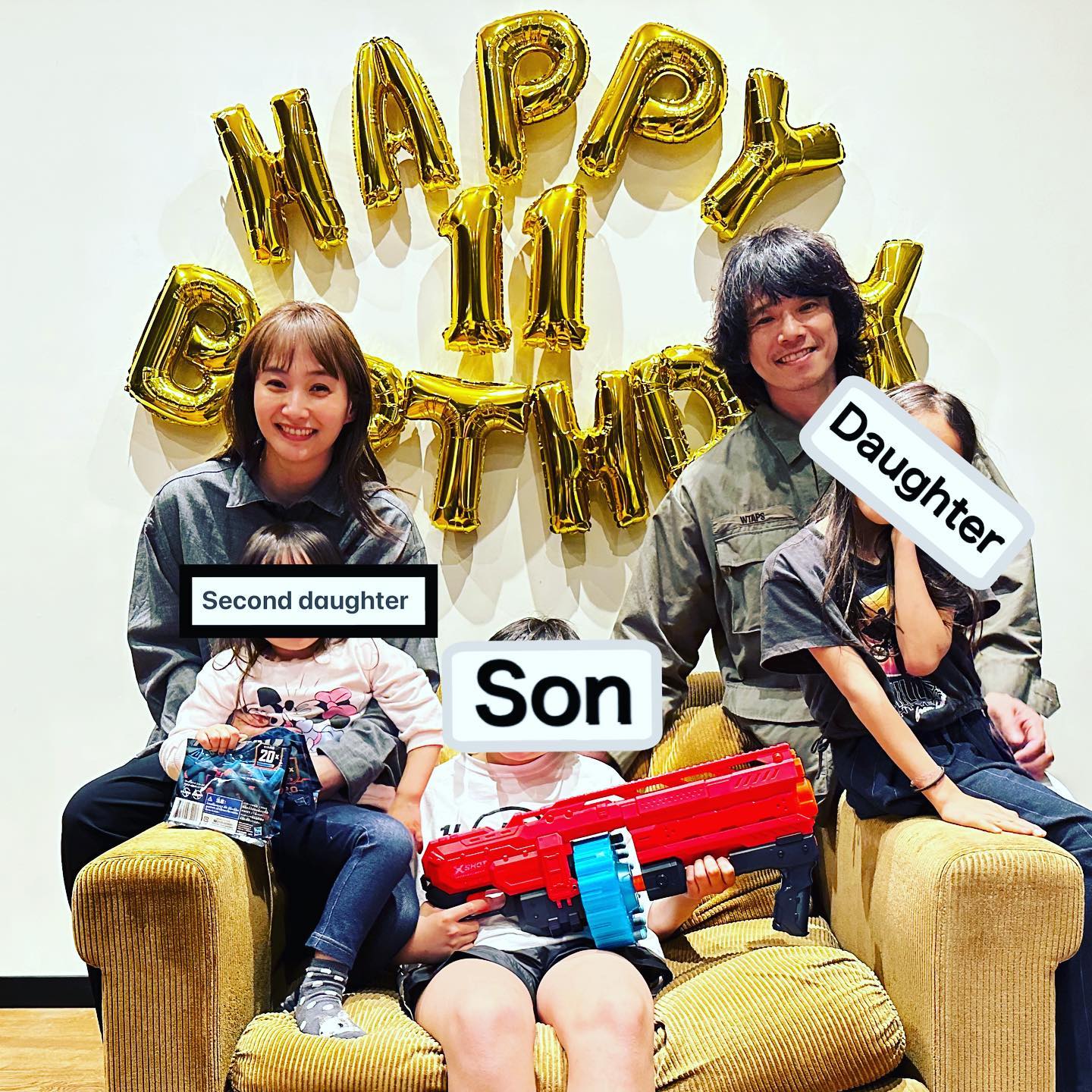 🎉庄司智春、長男11歳の誕生日を報告！