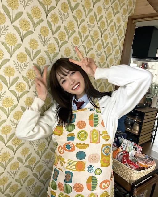 髙橋ひかるのエプロン姿が可愛すぎると話題に❤️‍🔥