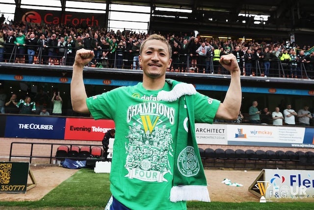 「応援ありがとうございます！」セルティック・前田大然がリーグ戦4連覇を報告
