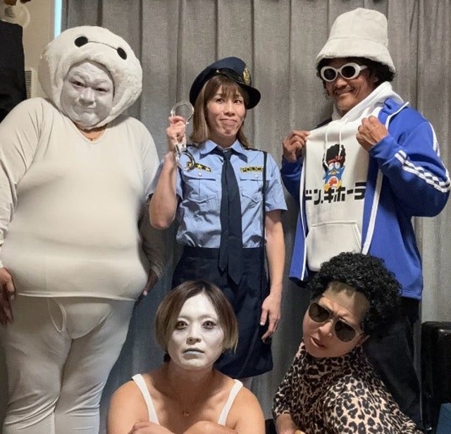 吉田沙保里が最高の仲間と一緒にHappyHalloween！