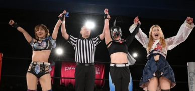 長谷川美子、新宿大会で勝利を報告　来週のタイトルマッチへ意気込みを示す