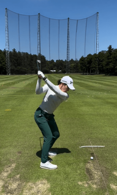 女子ゴルファー村田理沙、