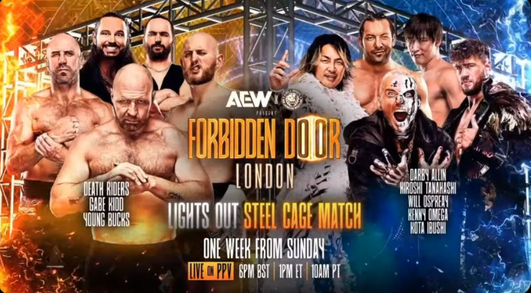 新日本プロレス公式「Forbidden Door」豪華カード決定