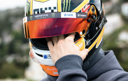 「ヘルメットが芸術作品レベル！」ピアストリ、モナコで魅せた撮影ショットにファン熱視線