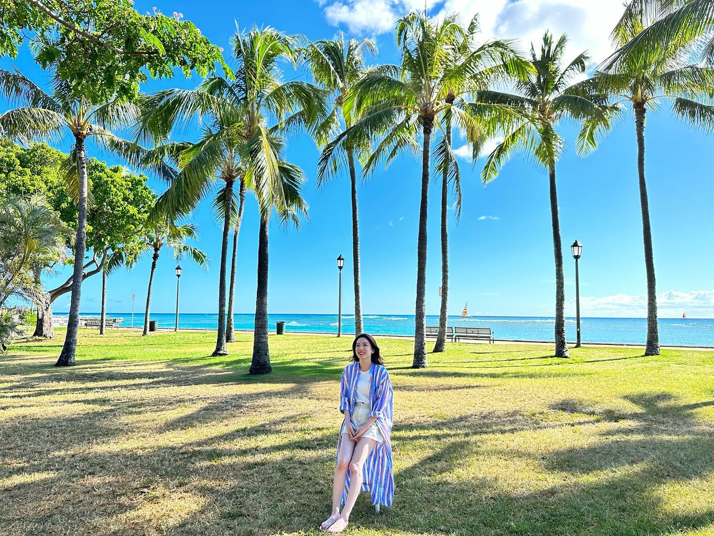 「いつも本当にありがとう💎」永野芽郁ハワイでのソロショットに多くのファン反応🏝