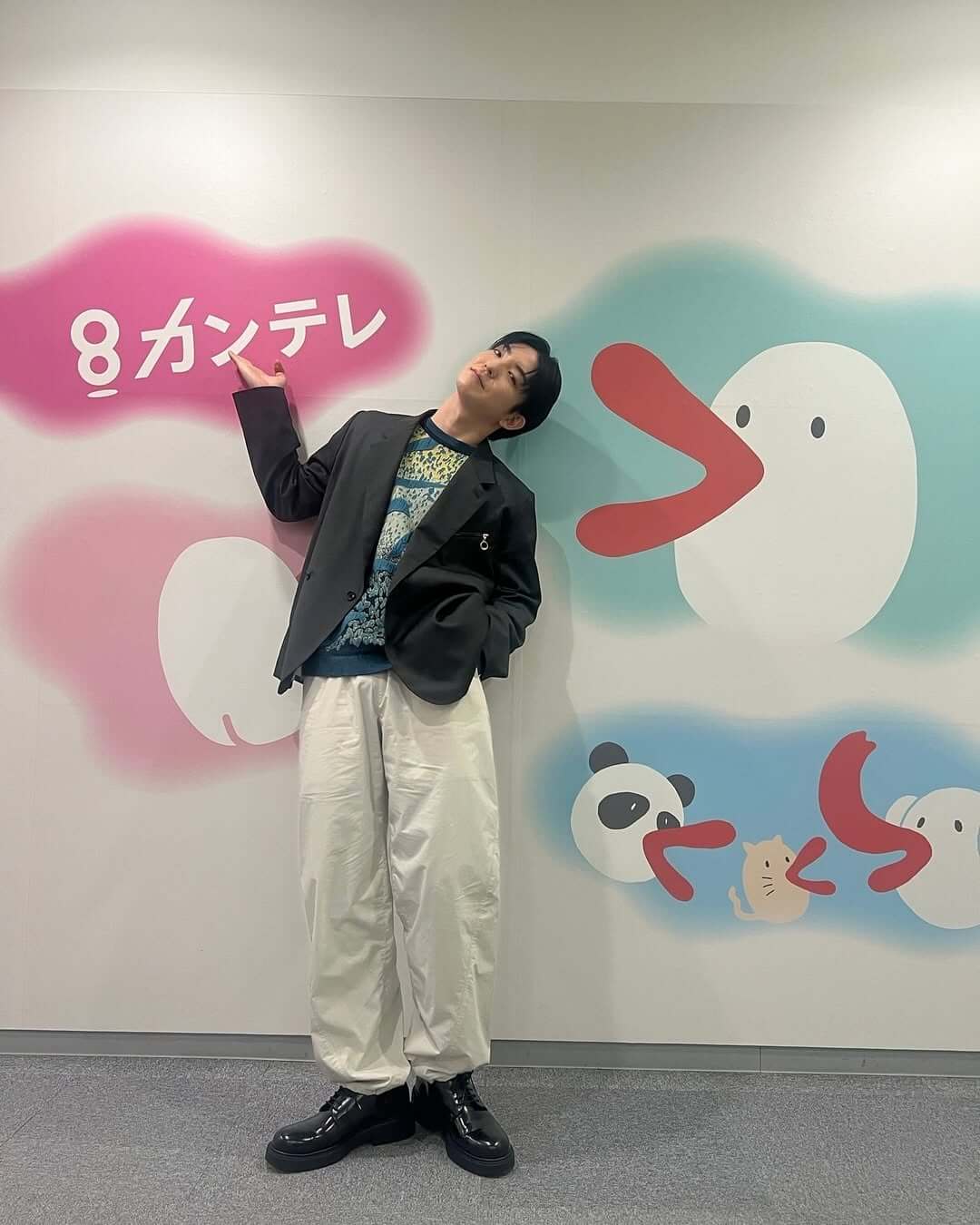 俳優・前田公輝、スタジオで同じ事務所の○○とバッタリ遭遇！