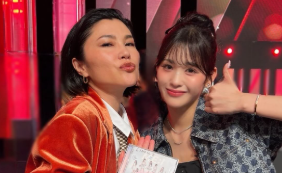 「ME:I愛が止まらない！」仲宗根梨乃、RANとの2ショットと共に“ハーフタイムショー最高”と投稿