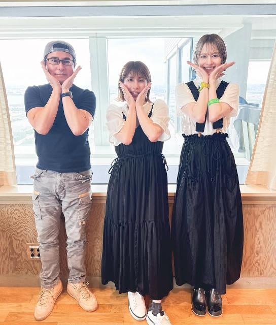 宮島咲良、吉田沙保里と安東弘樹の敬意あふれる3ショット披露