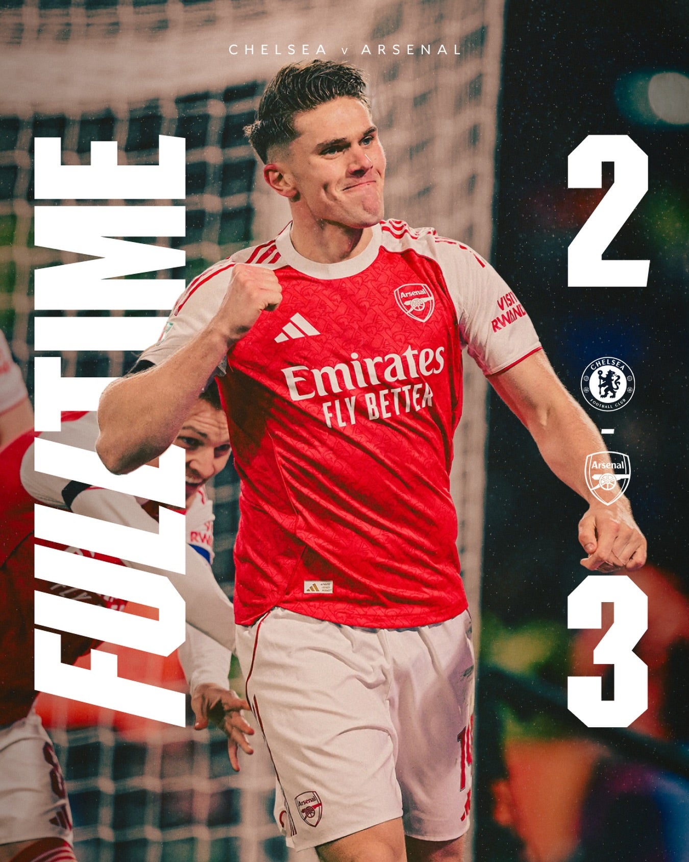 アーセナルがビッグロンドン・ダービーを制し、1stレグ勝利！