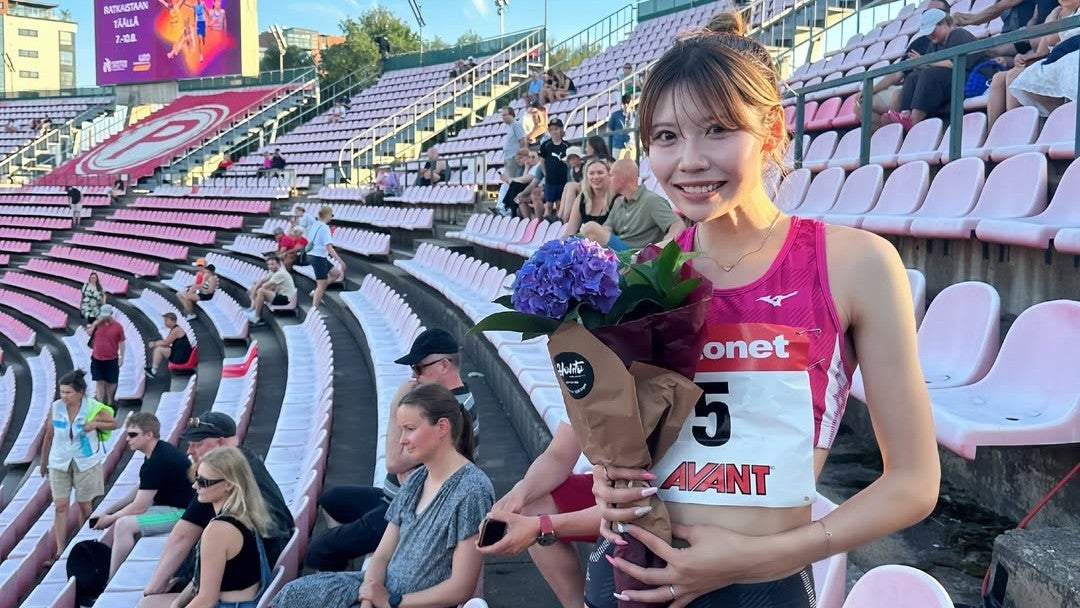 突然の結婚発表で話題の美人ハードラー「30歳、初ランで“世界切符”」 遠回りの軌跡がついに報われた…“挑戦者”がつかんだ感動の瞬間