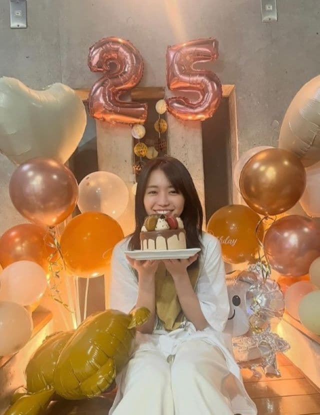 大原優乃、実家で誕生日を過ごす「嬉しかったなぁ〜」