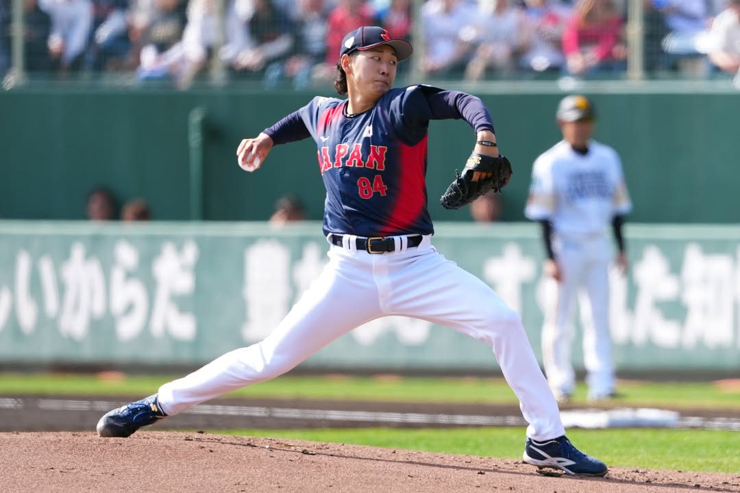 【WBC】西武・篠原響が侍デビュー サポートメンバーから先発抜擢で1回無失点2K