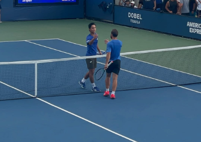 衝撃の初勝利！望月慎太郎が“慎撃の巨人”として全米OP本戦デビュー戦を制す