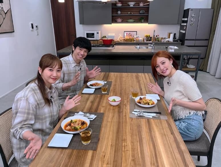 庄司智春、王林とチキン料理に挑戦！