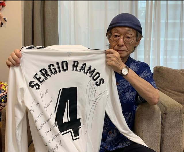 セルヒオ・ラモス 田名網敬一さんを偲ぶ